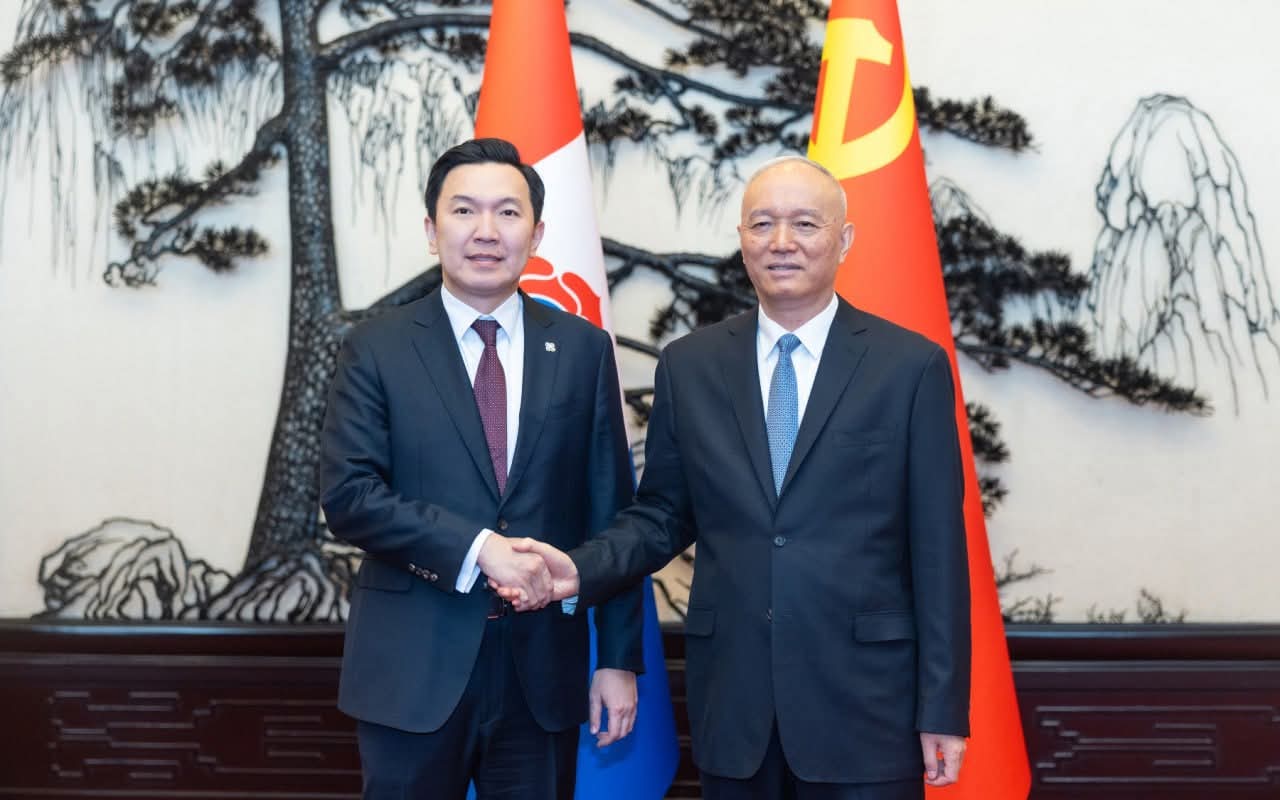 УИХ-ЫН ДАРГА Н.УЧРАЛ ХКН-ЫН ТӨВ ХОРООНЫ УЛС ТӨРИЙН ТОВЧООНЫ БАЙНГЫН ХОРООНЫ ГИШҮҮН ЦАЙ ЧИ-ТАЙ УУЛЗАВ🇲🇳🇲🇳🇲🇳