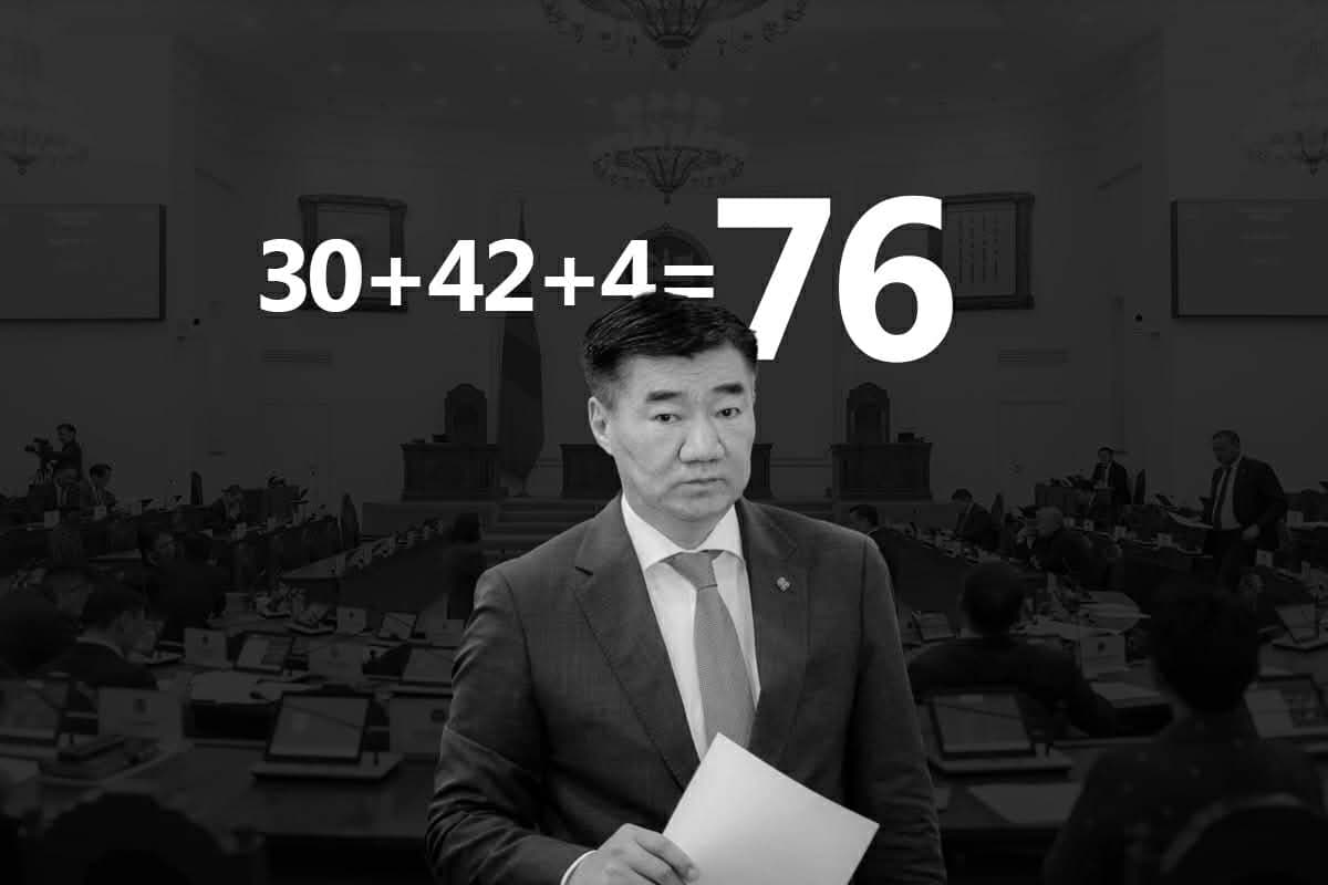 Сандагийн Бямбацогтыг унагах шидэт тоо "76"