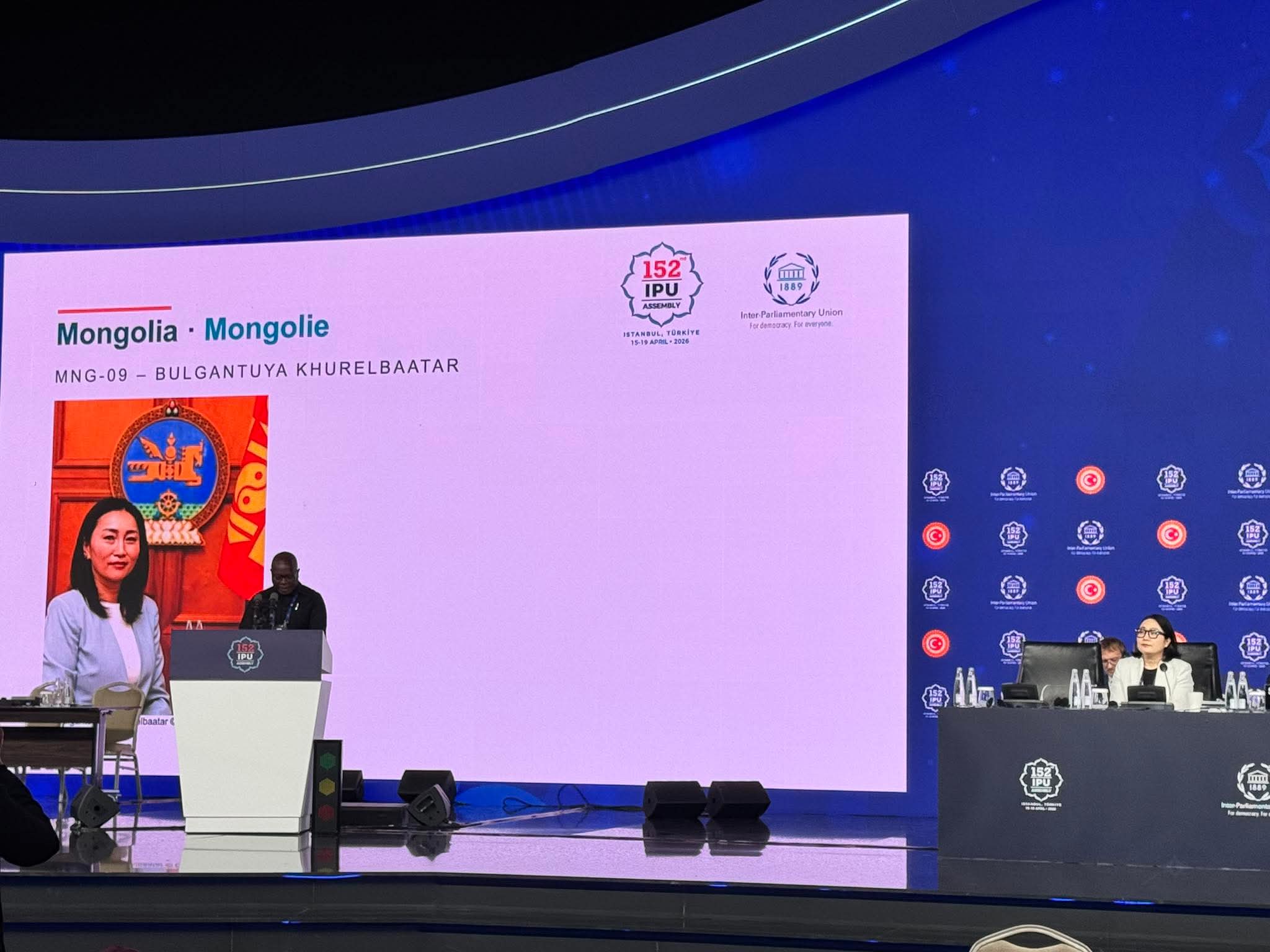 УИХ гишүүн О.Номинчимэг "Олон Улсын Парламентчдын Холбооны Хүний Эрхийн Хороо УИХ-ын гишүүн Х.Булгантуяагийн асуудлыг анхааралдаа авлаа"