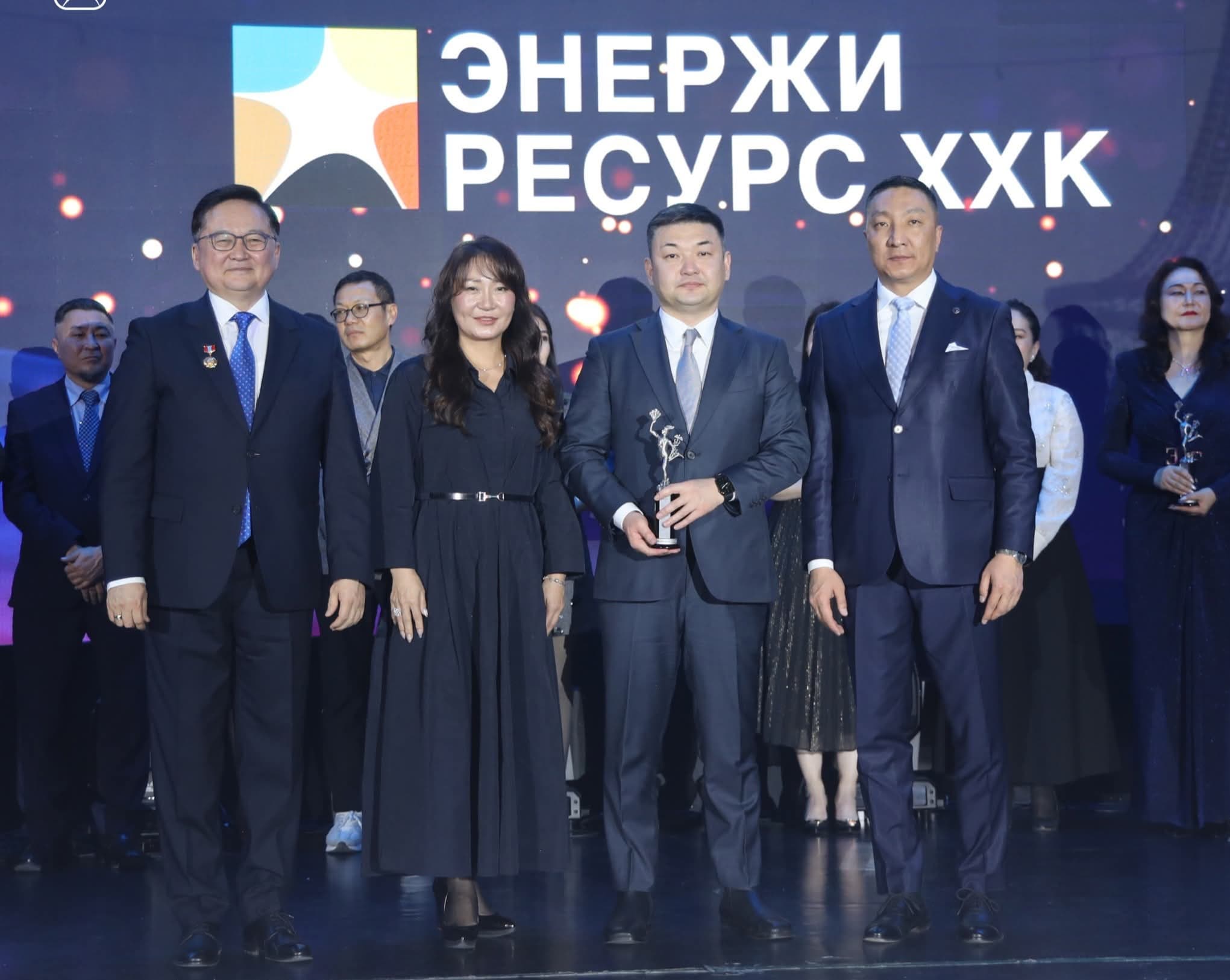 "Энержи Ресурс" ХХК 12 дахь удаагаа "Оны онцлох топ аж ахуйн нэгж"-ээр шалгарлаа