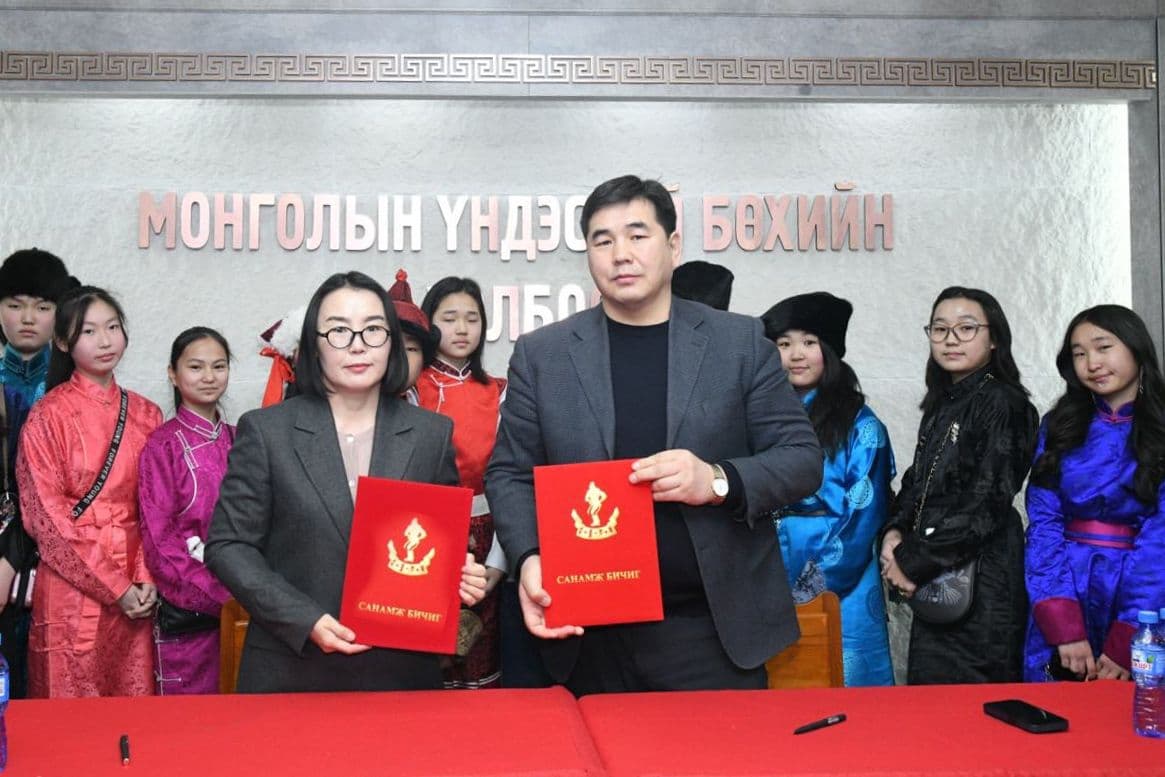 МҮБХ НЗДТГ-тай хамтран хүүхэд, залуучуудад үндэсний бөхийг таниулах, сурталчлах чиглэлээр санамж бичиг байгууллаа