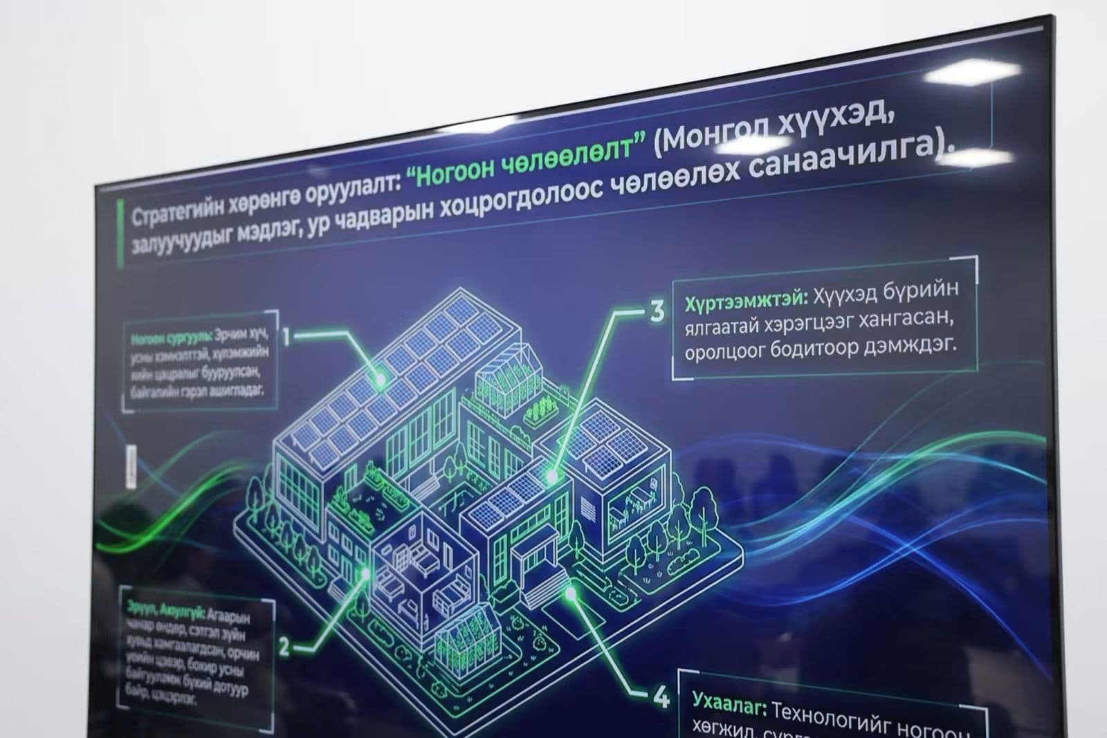 COP17-“ЭРҮҮЛ, НОГООН, ХҮРТЭЭМЖТЭЙ, АЮУЛГҮЙ, УХААЛАГ СУРГУУЛЬ”-ИЙН ЗАГВАРЫГ ТАНИЛЦУУЛЛАА
